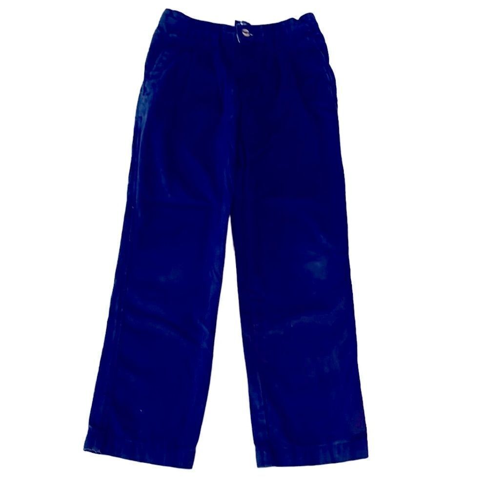 J Khaki Boys 8R Navy Chino Pants for School or Evenings Out
